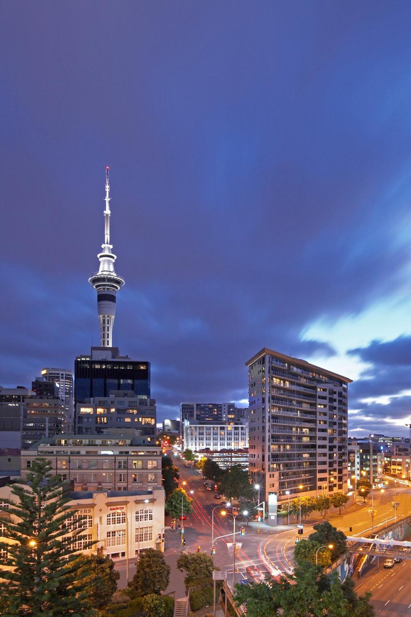 The Chancellor On Hobson Aparthotel Auckland Bagian luar foto